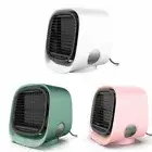 Mini Air Cooler Air Conditioner Portable Cooler Fan Green White Pink Colors UK