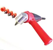 Angle Bit Driver With Side Handle For Any 1/4" Hex Shaft Bits