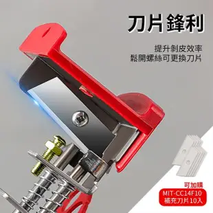 【小蝸宅】電線剝離器 塑膠款 壓線鉗 割電線 電纜剝線器 851-CC14P(剝皮機 撥線器 電線拆卸器)