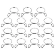 15 Pcs Fuel Line Hose Tubing Spring Clips 12mm Water Pipe Spring Clip Clamps