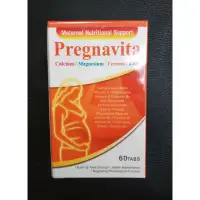 在飛比找蝦皮購物優惠-適孕滋膜衣錠(Pregnavita) 60錠/瓶