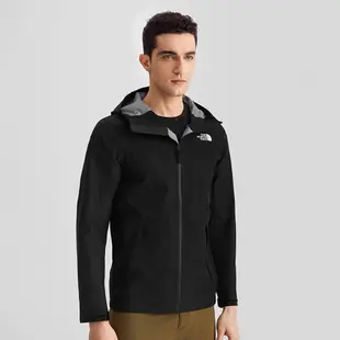 The North Face M DRYZZLE FUTURELIGHT JACKET - AP 男防水透氣連帽衝鋒衣-黑-NF0A7QR5JK3