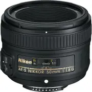 Nikon AF-S 50mm f/1.8G NIKKOR Lens