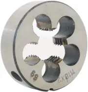 M18 Metric Right Hand Screw Thread Round Die Tool M18×2mm Pitch Gauge Thread