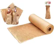 Honeycomb Packing Paper,12“x 393"Recyclable Packing Paper for Moving Substitute Alternative for Bubble Cushioning Wrap for Shipping Packaging Moving Supplies