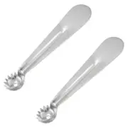 Tomato Stem Corer Stainless Steel Sharp Teeth Tapered Handle 2 Pieces/Pack