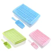 55 Grids Ice Cube Tray Mould With Lid And Storage Box Scoop Set