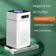 Negative Ion Air Purifier With Filter Cartridge Air Purifier For Whole House Negative Ion Germicidal Deformaldehyde Filter Sterilization And Deodorization Smar