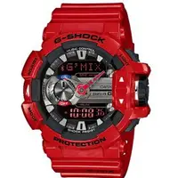 在飛比找PChome商店街優惠-CASIO G-SHOCK/音樂隨我行運動錶/GBA-400