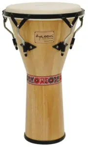TYCOON HIGH QUALITY DJEMBE DOUMBEK DRUM SUPREMO LATIN PERCUSSION NATURAL