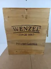 Wenzel Nickel Plated Brass Kerosene Pressure Lantern - 823018 - New In Box