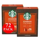 Starbucks By Nespresso Single Origin Colombia Coffee Pods Capsules 72 Pack