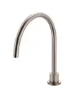 Meir Kitchen Laundry Tap Rnd High Rise Swivel Hob Spout Champagne MS08-CH