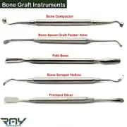 Dental Bone Graft Compactor Palti Scoop Plugger Implant Oral Surgery Elevator CE