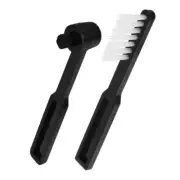 2 Pcs Stylus Cleaning Brush Vinyl Kit Record Player Device Cleaner