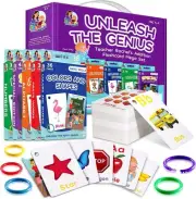 Teacher Rachel's Educational Flash Cards for Toddlers - Set Of 5 184 Cards...