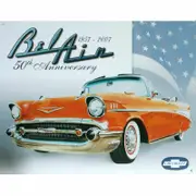 Chevy Bel Air 50th Anniversary Sign