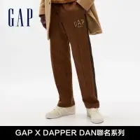 在飛比找momo購物網優惠-【GAP】男女同款 Gap x DAP聯名 Logo刷毛抽繩