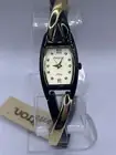 Armitron Now Women's Watch Bracelet Black/Gold with Crystals- Brand NEW!