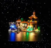 Brick Shine - Light Kit for LEGO® The Badlands Mineshaft 21263