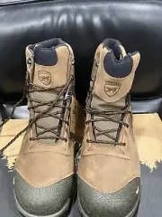 Red Wing-Irish Setter Waterproof Leather Safety Toe Boot work boots 11.5D