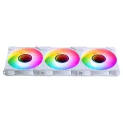 Phanteks M25 G2 120mm PWM ARGB Fan, Reverse, White, 3 Pack [PH-F120M25R_G2_DWT01_3P]