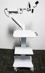 Trolley Type Dental Microscope 5W LED Surgical Operating Microscope & Short Arm