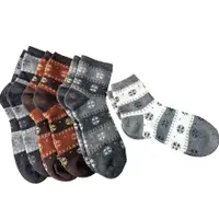 在飛比找蝦皮商城優惠-【MORRIES莫利仕】厚底暖襪菱格織花MR8002 聖誕襪