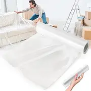 UNIFAMLIY 79” × 30 Yards Cushion Wrap Silk Film Waterproof, Upholstery Cushion Wrap Easily Install Foam into Cushion,Shrink Wrap Roll for Cushions, Packaging Wrap for Furniture Home Office Cover