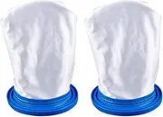 Sand & Silt Filter Bag Compatible with Pool Blaster Water Tech Max CG, Max HD, Millennium, and Volt FX-8 Pool Vacuums - Replancement Pool Vacuum P30X022SS/ PBW022SS (2 Pack)