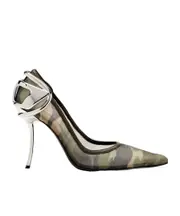 105mm D-ten Half P pumps 35,36,37,38,39,40,41 military green