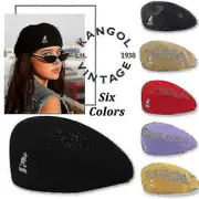 2023 New Kangol Beret Mesh Peaked Hat British Retro Hat Red