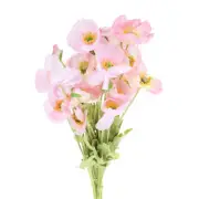 Artificial Flowers, 6pcs Faux Silk Hydrangea Flower for Wedding Party