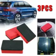 3Pcs Car Magic Clay Bar Pad Kit Sponge Block Cleaning Eraser Wax Polish Pad Tool
