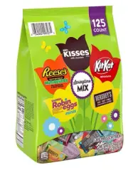 Hershey Easter Springtime Mix Chocolate Candy, Variety Pack, 125 pcs.