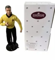 ASHTON-DRAKE GALLERIES Star Trek Captain Kirk Talking Electronic 14’’