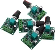 LAPYAPPE Adjustable Voltage Knob Pwm Dc Motor Speed Controller 1.8v-12v 2a for Electric Motor Control