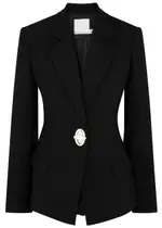 Christopher Esber Racquet Apex Embellished Blazer - Black - 10 (UK10 / S) 10 (UK10 / S)