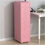 Metal Filing Cabinet with Drawer Lock for Home Office, Fully Assembled Office Furniture