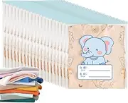 [Generic] School Zipper Pouch Bags | Portable Kindergarten Toddler Storage Bag - Replace Clothing Bag Dust-Proof Pouch with Zipper Closure for Hats, Bibs, Toys