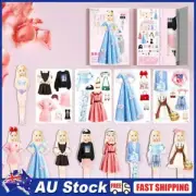 Magnetic Princess Dress Up Toys Dress Up Set Magnet People Clothes for Children