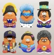 NEW 2023 MCDONALDS ADULT HAPPY MEAL KERWIN FROST MCNUGGET BUDDIES & BOX LOT 6