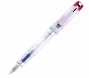 Pilot Prera Fountain Pen - Red & Clear Body - Medium Point - P60823 - New in Box