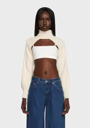 [Edikted] Astrid Turtle Neck Shrug Sweater