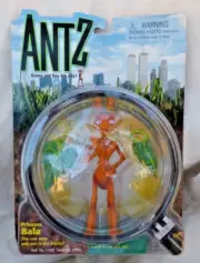 ANTZ MOVIE " PRINCESS BALA " DREAMWORKS VINTAGE NEW ON CARD -1998-PLAYMATES TOYS