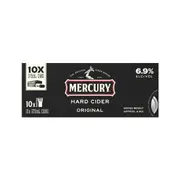 Mercury Apple Cider Hard Cans 10x375ml Pack