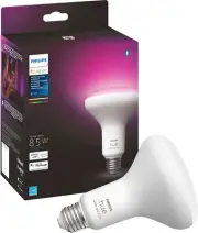 Philips Hue 85-Watt White and Color Ambiance BR30 LED Smart Bulb -FREE S/H