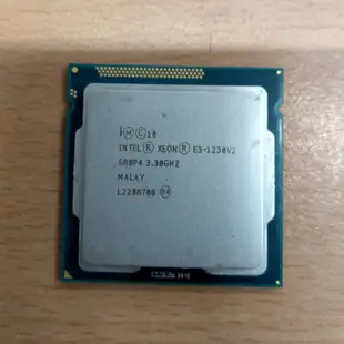 Intel 1155腳位 E3-1230 V2跟E3-1220 V2 過保良品
