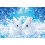 日本進口拼圖（BEVERLY）/1000片/WIFAR 等待春天的兔子