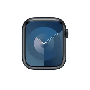 Apple Watch S9 GPS 41mm/45mm 午夜色鋁金屬錶殼/午夜色運動型錶帶 智慧手錶 欣亞